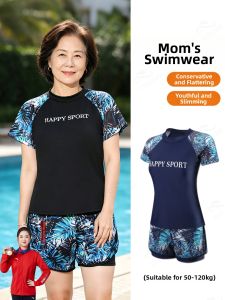 DTHN | Bộ Đồ Bơi Kín Che Bụng Giúp Gọn Gàng Phù Hợp Cho Mang Thai