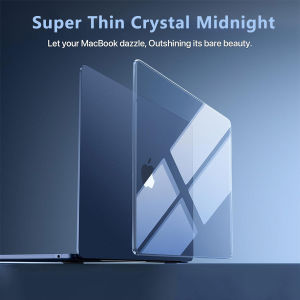 [100% Ultra Clear]Ultra Slim Crystal Case For 2026 Macbook Air M5 M4 M1 M2 M3 13 15 inch A3113 A3114 A2179 A3240 Pro 13 14 16 inch Retina 13 Cover protector&Screen film