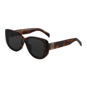 LKOE | Vintage Tortoiseshell Cat-eye Sunglasses UV Protection