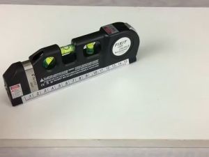 COD Taffware LEVELPRO3 Penggaris Laser 250CM + Waterpass - DH-J02