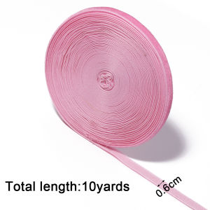 5-10Yards 6/10/15/20/25/32/38mm Deep Pink Velvet Ribbons Single Face Flocking Webbing For DIY Wedding Party Gifts Wrapping Decor