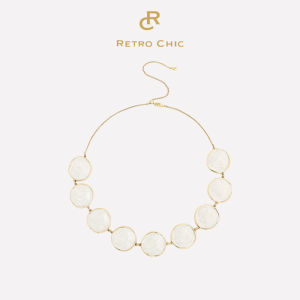 Vintage Ripple Design Necklace