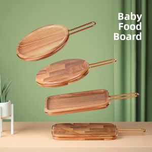 LC LIVING | Bamboo Baby Food Cutting Board