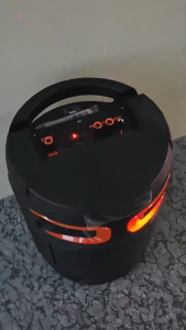 ลำโพงบลูทูธ 8นิ้ว เสียงดี (รองรับ ไมโครโฟน บลูทูธ  USB การด TF)เสียบยูเอสบีฟังเพลง/วิทยุ/เสียบเมม มีไฟ LED เสียงดี อึดทนทาน พกพาสะดวก ซับวูฟเฟอร์ ลำโพงบลูทูธเอนกประสงค์ Bluetooth Speaker