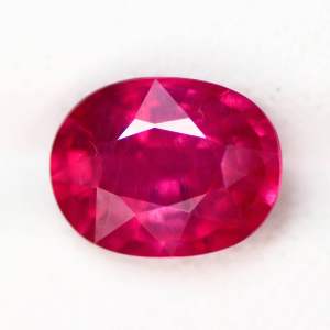 3.95 cts(การัต) พลอยรูเบลไลต์ ทัวร์มารีน เเท้ พลอยเเท้. Natural Rubellite Tourmaline | GV-0068 | 6250฿