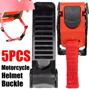 【WOKEN】5PCS Universal Motorcycle Helmet Buckle 10-Section Fast Socket ABS Wear-Resistant Helmet Fixing Buckle Suitable for Children Adult Helmet Accessories