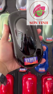 |Đen Sâu| Sơn xe máy HYPER màu đen sâu (Tương tự PYLAC) 1K (Code H-314P) sơn thơm công nghiệp