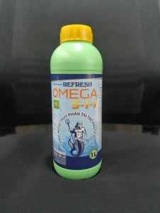 Phân bón hữu cơ đạm cá nhập khẩu 1 lít REFRESH OMEGA 5-1-1 Tây Ban Nha