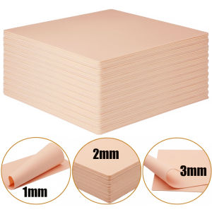 Silicone Tattoo Practice Skin 3mm 2mm 1mm Double Side Blank Tattoo Fake Skin Synthetic Leather Permanent Makeup Tattoo Fake Skin