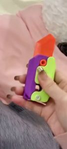 Mainan pisau wortel gravitasi . Gravity Knife Toy gravity carrot knife 3d printing fidget toys