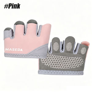 1 Pair Weight Lifting Gloves Short Micro Workout Gloves for Men & Women Grip Pads with Full Palm Protectionfor Weightlifting