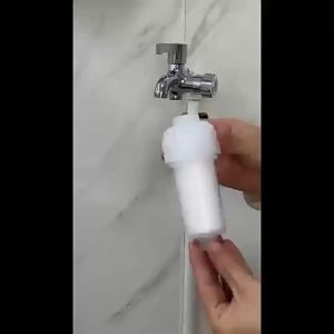 5 PRE FILTER Water Filter Cartridge Washing Machine Filter with Adapter Bathroom Water Heater Toilet Household Purifier