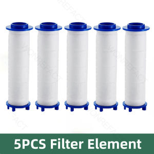 5 Mode Round Massage Shower Head High Pressure Adjustable Handheld Showerhead With Filter Element Bathroom Shower Spray Head