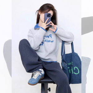 Loowmane | Black Polo Neck Soft Sweater For Petite Women Autumn Winter Dual Wear