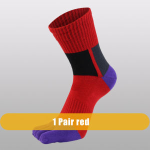 Man Toe Socks Short Sport Cotton Patchwork Compression Soft Breathable Sweat-Absorbing Fitness Hiking Five Finger Socks Student