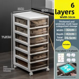 Jeko&Jeko | Multilayer Mobile Storage Cabinet
