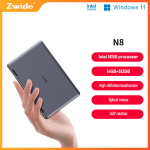 Zwide Mini Laptop 8-inch touch screen two-in-one convenient pocket business trip business office entertainment