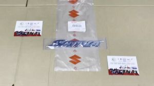 Tem chữ nổi SATRIA FI chính hãng Suzuki Logo tem xe zin Satria Fi - 68131-12K10-000