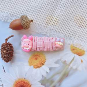 |SANTO.NE| FJ046 CARTOON HAIR CLIP 可爱卡通布艺掰掰夹 发夹