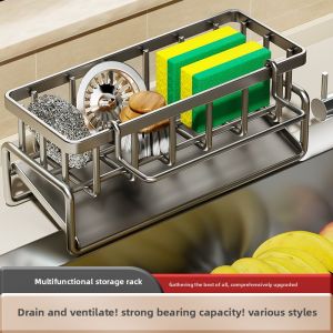 WEIMEIYUAN | Kitchen Faucet Organizer Storage Rack