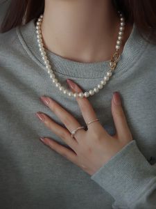 Luxury Retro Pearl Necklace For Women