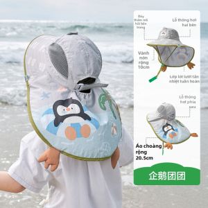 Kocotree | Mũ Bảo Vệ Chống Nắng cho Bé