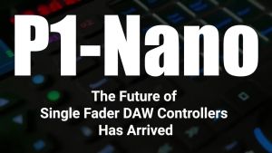 iCon P1-Nano Fader DAW Controller คอนโทรลเลอร์ ปรับแต่เสียง DAW ชุดประเภท P1-Nano สำหรับ VST (ProPlugin)