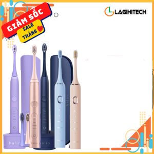 (Giá Hủy Diệt) Bàn Chải Điện Halio Sonic Whitening PRO Toothbrush Bảo hành 1 năm - Hàng Chính Hãng
