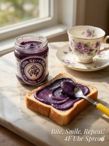 Slow cooked Filipino Ube Spread – Creamy Purple Yam Delight Ideal for dessert Great for pancakes and perfect for bread.