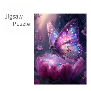 500/1000/1200/2000PCS Butterfly Paper Jigsaw Puzzle For Adults Teenagers Creative Gift Home Decor Brain Teaser Family Game