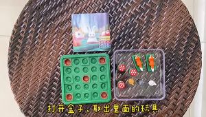 【READY STOCK】Smart game Jumping Rabbit Board Games Run Rabbit 60 Challenge IQ Training Toys 狐狸与兔子桌游 (TOY90)