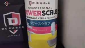 Durable Power Scrub: Pembersih Kerak Air pada Kaca Keramik