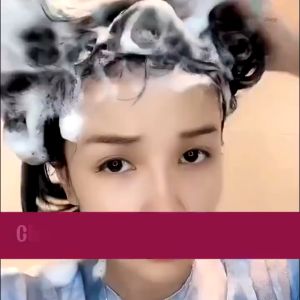 Dầu gội Nhuộm Tóc Thảo Dược Helloii Bubble Phủ Bạc Không Tẩy Tóc Bền Màu 230ml