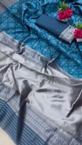 [PRE-ORDER] SOFT LICHI SILK CLOTH SAREES {ETA:2025-12-31}