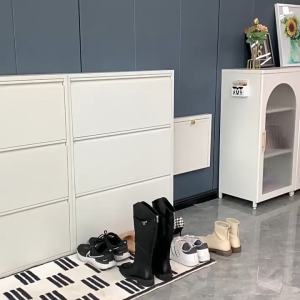 3/4 Door Shoes Rack Cabinet Shoes Cabinet rack Flip Shoe Cabinet Large Capacity Multi-layer Shoe Racks