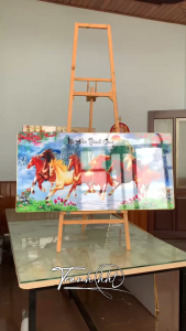 Tranh Ngựa Bát Mã tráng gương 1