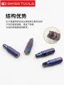 PB Swiss Tools | Aircraft Maintenance Tool Bits Three-Blade Four-Lobe. 