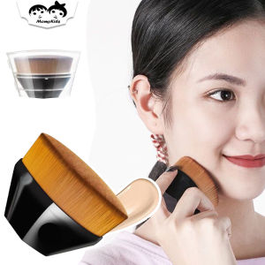 COD Brush Bedak Foundation Alat MakeUp Wanita Portable Cosmetic Applicator Mini Gratis Box TMW03
