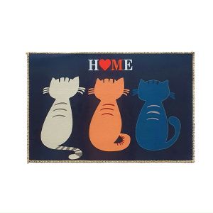 Combo 6 tấm Thảm Vải CHỮ NHẬT siêu cưng siêu đáng yêu 30cmx60cm