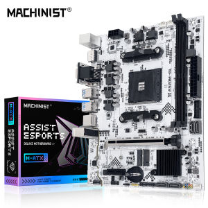 MACHINIST | MACHINIST AMD A520M-GL Motherboard Support Ryzen CPU R3 R5 R7 5000 & 3000 Series AM4 M.2 NVME Dual Channel DDR4 Full New