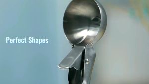 Sendok Sekop Es Krim Sekop Ice Cream Scoop Stainless Steel Premium