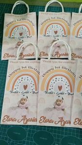 10pcs boho d2 theme customized lootbags