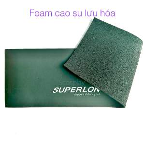 Foam cao su lưu hoá lót bàn phím cơ. Cao su lưu hoá lót case bàn phím cơ dày 3mm size 15cm*50cm