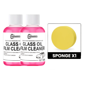 Concentrated Windshield Washer Fluid for Cars - Rain & Fog Resistant Streak-Free Clear Vision Quickly Restored Smooth Applicatio