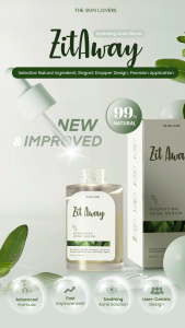The Skin Lovers Zit Away Hydrating Acne Serum 30ml [Anti Acne Repair Skin Barrier Soothe Redness]