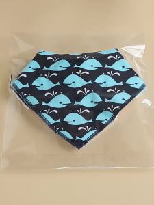 Tùy Chỉnh Châu Âu Và Mỹ Khăn Thấm Nước Bọt Cho Bé Yếm Chuối Cho Bé Yếm Lông Cừu Vải Cotton Tam Giác Mẫu Xuân Thu