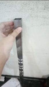 Pipa Motif Hollo 105 (BB) 25mmx25mm 85cm Aksesories Stainless Steel Tangga Pagar Kanopi Balkon