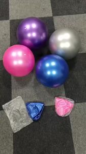 25CM New Yoga Pilates Ball Exercise Gymnastic Fitness Balance Gym Core Indoor Training Mini Balls Small Therapy Improves