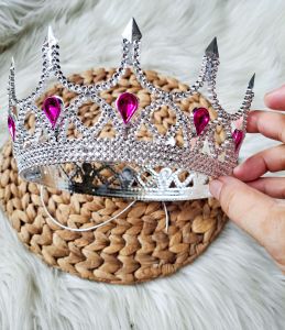 MAHKOTA ULANG TAHUN CEWEK /crown queen mahkota ratu mahkota wisuda