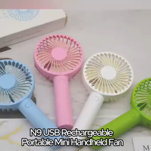 N9 USB Rechargeable Handheld Portable Fan